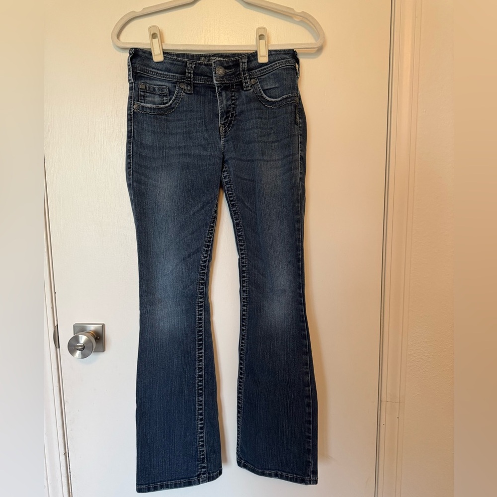 Silver Jeans Co. Suki Surplus Black Label Bootcut Jeans 26x30